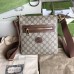 Gucci GG Supreme Messenger Bag with Interlocking G Gucci GG Supreme Messenger Bag with Interlocking G