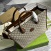 Gucci Interlocking G Tote GG Coated Canvas Vertical