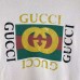 Gucci Men Oversize Sweatshirt With Gucci Logo In 100% Cotton-White Gucci Men Oversize Sweatshirt With Gucci Logo In 100% Cotton-White