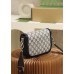 Gucci Horsebit 1955 Mini Bag In Blue GG Canvas Gucci Horsebit 1955 Mini Bag In Blue GG Canvas