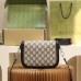 Gucci Horsebit 1955 Mini Bag In Blue GG Canvas Gucci Horsebit 1955 Mini Bag In Blue GG Canvas