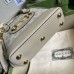 Gucci Horsebit 1955 Mini Top Handle Bag In White Supreme Canvas Gucci Horsebit 1955 Mini Top Handle Bag In White Supreme Canvas