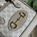 Gucci Horsebit 1955 Mini Top Handle Bag In White Supreme Canvas Gucci Horsebit 1955 Mini Top Handle Bag In White Supreme Canvas