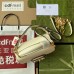 Gucci Horsebit 1955 Mini Handbag in White Leather Gucci Horsebit 1955 Mini Handbag in White Leather