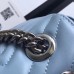 Gucci Pastel Blue GG Marmont Small Matelasse Shoulder Bag Gucci Pastel Blue GG Marmont Small Matelasse Shoulder Bag