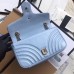 Gucci Pastel Blue GG Marmont Small Matelasse Shoulder Bag Gucci Pastel Blue GG Marmont Small Matelasse Shoulder Bag