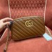Gucci Brown GG Marmont Small Camera Shoulder Bag Gucci Brown GG Marmont Small Camera Shoulder Bag