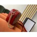 Gucci Original GG Marmont Small Camera Bag With Red Trim Gucci Original GG Marmont Small Camera Bag With Red Trim