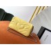 Gucci Pastel Yellow GG Marmont Matelasse Super Mini Bag Gucci Pastel Yellow GG Marmont Matelasse Super Mini Bag