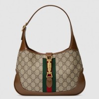 Gucci Jackie 1961 Medium Hobo Bag In GG Supreme Gucci Jackie 1961 Medium Hobo Bag In GG Supreme