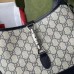 Gucci Jackie 1961 Small Hobo Bag In Blue GG Supreme Canvas Gucci Jackie 1961 Small Hobo Bag In Blue GG Supreme Canvas
