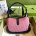 Gucci Jackie 1961 Small Hobo Bag In Pink Corduroy Gucci Jackie 1961 Small Hobo Bag In Pink Corduroy