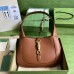 Gucci Jackie 1961 Small Hobo Bag In Brown Grained Leather Gucci Jackie 1961 Small Hobo Bag In Brown Grained Leather