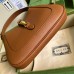 Gucci Jackie 1961 Small Hobo Bag In Brown Grained Leather Gucci Jackie 1961 Small Hobo Bag In Brown Grained Leather