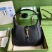Gucci Jackie 1961 Small Hobo Bag In Black Grained Leather Gucci Jackie 1961 Small Hobo Bag In Black Grained Leather
