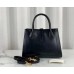 Gucci Jackie 1961 Medium Tote Bag In Black Leather Gucci Jackie 1961 Medium Tote Bag In Black Leather