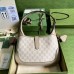 Gucci Jackie 1961 Small Hobo Bag In White Supreme Canvas Gucci Jackie 1961 Small Hobo Bag In White Supreme Canvas