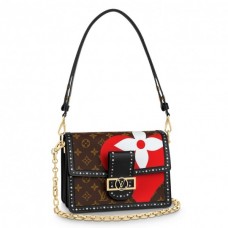 Louis Vuitton Monogram canvas Game On Dauphine MM Bag M57448 Louis Vuitton Monogram canvas Game On Dauphine MM Bag M57448