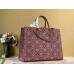 Louis Vuitton M57185 LV Since 1854 Onthego GM tote bag in Bordeaux Red Jacquard Since 1854 textile Louis Vuitton M57185 LV Since 1854 Onthego GM tote bag in Bordeaux Red Jacquard Since 1854 textile