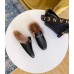 Gucci Princetown Slippers With Wool Lining Gucci Princetown Slippers With Wool Lining