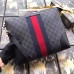 Gucci Black GG Supreme Web Portfolio Pouch Gucci Black GG Supreme Web Portfolio Pouch