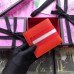 Gucci Orange Stripe Leather Bi-fold Wallet Gucci Orange Stripe Leather Bi-fold Wallet