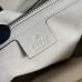 Gucci Medium Backpack In White GG Embossed Perforated Leather Gucci Medium Backpack In White GG Embossed Perforated Leather