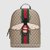 Gucci Web Animalier Backpack With Bee Gucci Web Animalier Backpack With Bee