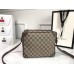 Gucci Squared Shoulder Bag In GG Supreme Canvas Gucci Squared Shoulder Bag In GG Supreme Canvas