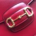 Gucci 1955 Horsebit Shoulder Bag In Red Leather Gucci 1955 Horsebit Shoulder Bag In Red Leather