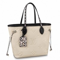 Louis Vuitton Neverfull MM Bag Monogram Empreinte M58525 Louis Vuitton Neverfull MM Bag Monogram Empreinte M58525