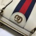 Gucci White Leather Ophidia Medium Boston Bag Gucci White Leather Ophidia Medium Boston Bag