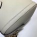 Gucci White Leather Ophidia Medium Boston Bag Gucci White Leather Ophidia Medium Boston Bag