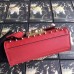 Gucci Red Padlock Small Studded Shoulder Bag