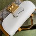 Gucci White Padlock Mini Bag In GG Supreme Canvas Gucci White Padlock Mini Bag In GG Supreme Canvas