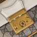 Gucci White Padlock Mini Bag In GG Supreme Canvas Gucci White Padlock Mini Bag In GG Supreme Canvas