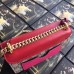 Gucci Red Padlock Small GG Supreme Shoulder Bag Gucci Red Padlock Small GG Supreme Shoulder Bag