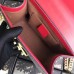 Gucci Red Padlock Small GG Supreme Shoulder Bag Gucci Red Padlock Small GG Supreme Shoulder Bag