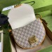 Gucci White Padlock Small GG Supreme Shoulder Bag Gucci White Padlock Small GG Supreme Shoulder Bag