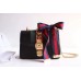 Gucci Black Leather Sylvie Mini Chain Bag Gucci Black Leather Sylvie Mini Chain Bag