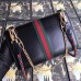 Gucci Rajah Small Black Shoulder Bag Gucci Rajah Small Black Shoulder Bag