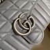 Gucci GG Marmont Small Bag In Grey Matelasse Calfskin Gucci GG Marmont Small Bag In Grey Matelasse Calfskin