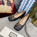 Gucci Black Leather Pumps 75mm With Horsebit Gucci Black Leather Pumps 75mm With Horsebit