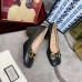 Gucci Black Leather Pumps 75mm With Horsebit Gucci Black Leather Pumps 75mm With Horsebit