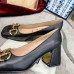 Gucci Black Leather Pumps 75mm With Horsebit Gucci Black Leather Pumps 75mm With Horsebit