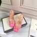 Gucci Pink Leather Slingback Pumps 75mm With Horsebit Gucci Pink Leather Slingback Pumps 75mm With Horsebit