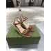 Gucci Brown Double G Espadrille Wedge Sandals Gucci Brown Double G Espadrille Wedge Sandals