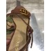 Gucci Brown Double G Espadrille Wedge Sandals Gucci Brown Double G Espadrille Wedge Sandals