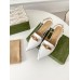Gucci White Slingback Pumps with Bamboo Horsebit Gucci White Slingback Pumps with Bamboo Horsebit