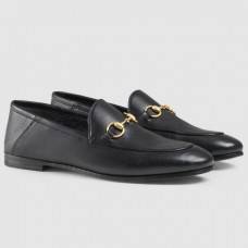Gucci Foldable Slim Horsebit Loafers In Black Leather Gucci Foldable Slim Horsebit Loafers In Black Leather